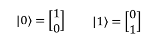 fórmula de ket como matriz
