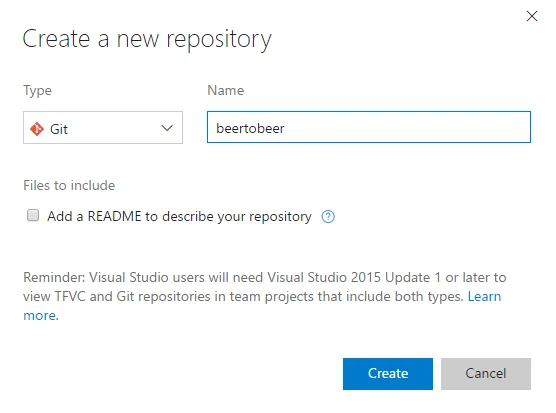 crear nuevo repositorio Git
