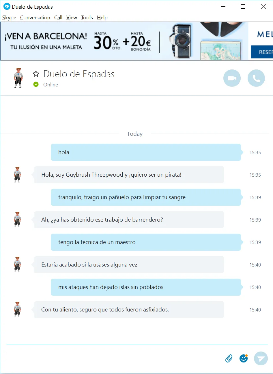 Duelo de Espadas - Bot