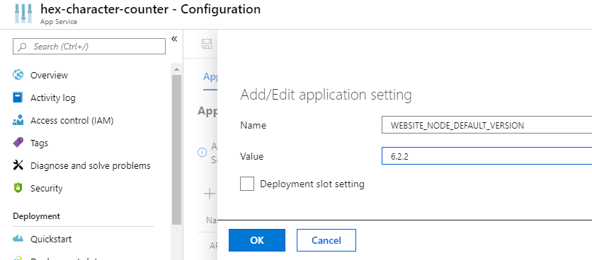 Configurando node